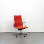 8x Vitra EA 119 Bureaustoel Oranje Hopsak - Chroom, Oranje, Ophalen of Verzenden, Zo goed als nieuw, Bureaustoel