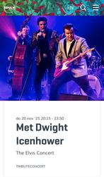 2 tickets The Elvis Concert 20-11-2025, Tickets en Kaartjes, Twee personen, November