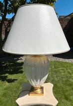Tafellamp beige/parelmoer, Ophalen, Zo goed als nieuw, Overige materialen, 50 tot 75 cm