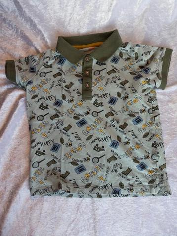 z.g.a.n. Poloshirt Fantastic, maat 98, korte mouw vrolijk beschikbaar voor biedingen