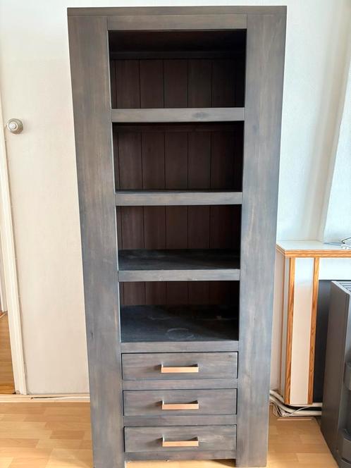 Boekenkast, Huis en Inrichting, Kasten | Boekenkasten, Gebruikt, 150 tot 200 cm, 25 tot 50 cm, Ophalen