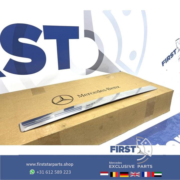 MERCEDES ORIGINELE AMG INSTAPLIJST DORPEL LIJST A B C E GLK, Auto-onderdelen, Carrosserie en Plaatwerk, Mercedes-Benz, Links, Gebruikt