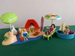 Playmobil 4149 strandvakantie en 4864 kinderbadje, Ophalen, Zo goed als nieuw, Complete set