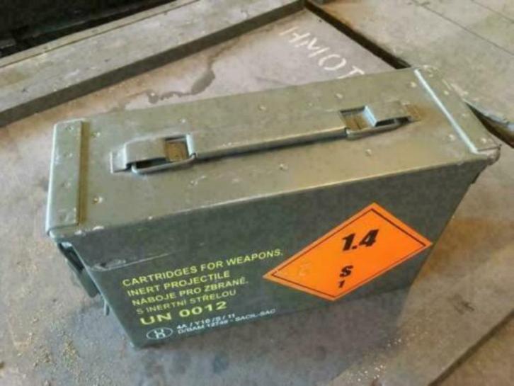 Legerkisten 20x30x35cm , leuk als decoratie of opslag., Huis en Inrichting, Woonaccessoires | Kisten, Ophalen of Verzenden