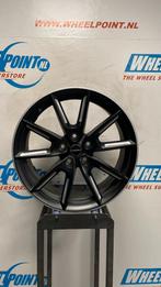 18'' Borbet lx18 Velgen 5x114,3 matzwart/gepolijst, 18 inch, Gebruikt, Velg(en), Ophalen of Verzenden