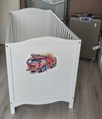 Ledikant SMÅGÖRA Babybedje, wit, 60x120 cm, Kinderen en Baby's, Ophalen, Gebruikt, Ledikant