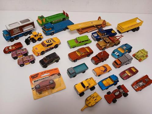 Lot matchbox autos en overige voertuigen, Hobby en Vrije tijd, Modelauto's | 1:87, Gebruikt, Ophalen of Verzenden