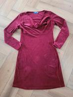 Prachtig donkerrood fluwelen jurk van Bakery Ladies, maat M, Kleding | Dames, Maat 38/40 (M), Ophalen of Verzenden, Zo goed als nieuw
