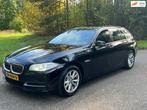 BMW 5-serie Touring 525d High Executive 2014 Zwart leder led, Automaat, Achterwielaandrijving, 4 cilinders, Zwart