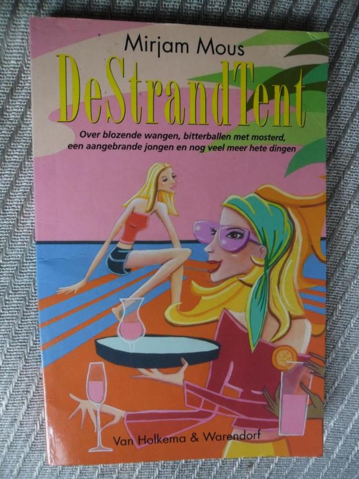 De StrandTent-Mirjam Mous, Boeken, Kinderboeken | Jeugd | 13 jaar en ouder, Zo goed als nieuw, Ophalen of Verzenden