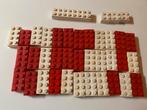 Vintage Lego Stenen 37 stuks Rood & Wit 1958, Ophalen of Verzenden, Gebruikt, Losse stenen, Lego