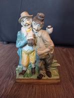 Vintage Keramiek Beeldje: Twee Vrienden, Ophalen of Verzenden