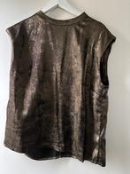Yaya top / shirt / blouse brons metallic maat 44, Verzenden, Maat 42/44 (L), Zo goed als nieuw, Yaya