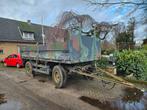 2x Platte kar / landbouw wagen, Ophalen of Verzenden