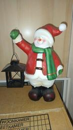 Sneeuwpop met lantaarn decoratie, Ophalen, Zo goed als nieuw