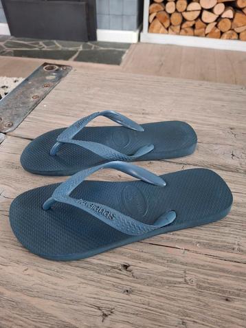 Havanna slippers blauw maat 39/40 beschikbaar voor biedingen