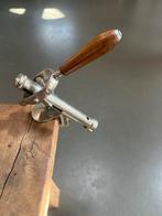 Tafelkurkentrekker met Houten Handvat - Vintage Bara, Antiek en Kunst, Antiek | Gereedschap en Instrumenten, Ophalen of Verzenden
