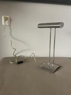 Bureaulamp of tafellamp RVS, Ophalen, Gebruikt, Modern RVS, Metaal