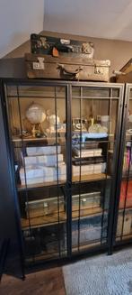 wandkast metaal met glazen deuren, Huis en Inrichting, Kasten | Wandmeubels, Ophalen, Met deur(en), Nieuw, 150 tot 200 cm