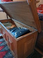 Antieke houten kist / dekenkist, Ophalen, Gebruikt, 50 tot 100 cm, 50 tot 75 cm