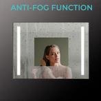 LOMAZOO Bryce badkamerspiegel LED - 60x80cm, Ophalen, Overige typen, 50 tot 100 cm, Zo goed als nieuw