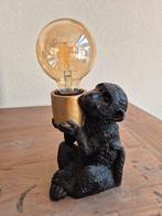 Decoratieve tafellamp monkey - 25 cm, Ophalen, Zo goed als nieuw