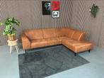 GRATIS LEVERING Hoekbank Cognac 275x200 REFURBISHED, Huis en Inrichting, 250 tot 300 cm, Stof, Hoekbank, Ophalen of Verzenden