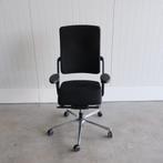 Grahl Xenium Bureaustoel, Zwarte stof, Chroom onderstel, Gebruikt, -, Zwart, -