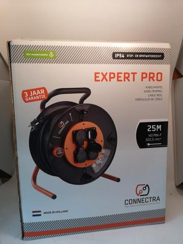 Connectra Expert Pro Kabelhaspel 25m - Nieuwstaat beschikbaar voor biedingen
