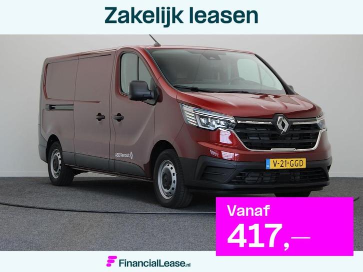 Renault Trafic 2.0 dCi 110pk T30 L2H1 Start | Trekhaak | BPM, Auto's, Bestelauto's, Bedrijf, Lease, Financial lease, ABS, Achteruitrijcamera