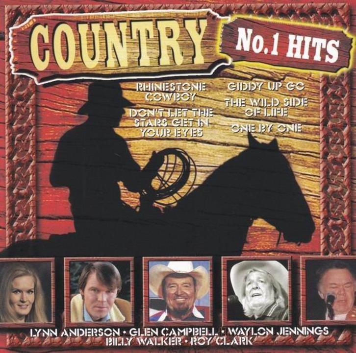 Country No.1 Hits - Lyn Anderson Glen Campbell CD, Cd's en Dvd's, Cd's | Country en Western, Zo goed als nieuw, Ophalen of Verzenden