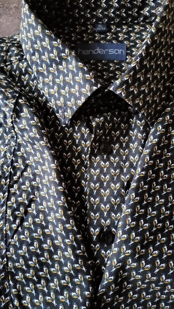 Nieuw! Heren overhemd HENDERSON 43/44, Kleding | Heren, Overhemden, Ophalen of Verzenden, Nieuw, Henderson, Halswijdte 43/44 (XL)