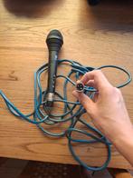 Vintage Microfoon met XLR Kabel, Muziek en Instrumenten, Microfoons, Ophalen, Gebruikt, Zangmicrofoon