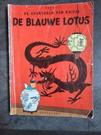 Kuifje De blauwe Lotus uit 1945, Eén stripboek, Ophalen of Verzenden, Gelezen
