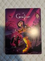 Coraline steelbook 4K UltraHD + Blu-ray US import LAIKA, Cd's en Dvd's, Blu-ray, Ophalen of Verzenden, Zo goed als nieuw