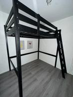 Hoogslaper Ikea STORA zwart, Ophalen, Zwart, 140 cm, Zo goed als nieuw
