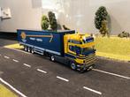 Scania 164 met oplegger van ASG met certificaat, Hobby en Vrije tijd, Modelauto's | 1:50, Ophalen of Verzenden, Zo goed als nieuw