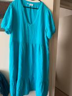 Turquiose zomer jurk maat xxl 44 46 ibiza boho luchtig, Verzenden, Zo goed als nieuw, Maat 46/48 (XL) of groter, Onder de knie