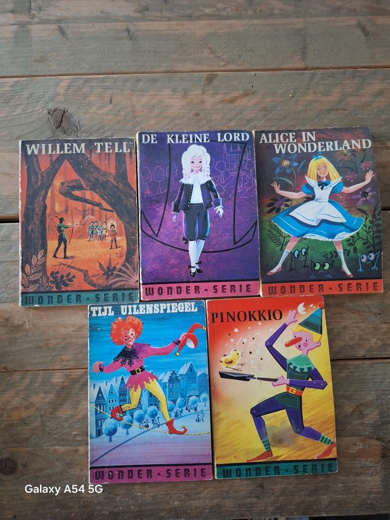 Serie sprookjes verhalen, wonderserie, Ophalen of Verzenden