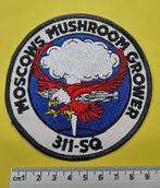 311 Squadron Klu “Vintage” Patch “Moscow” Jaren '80, Ophalen of Verzenden, Luchtmacht, Nederland, Embleem of Badge