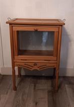 Theekastje gemaakt door meubelmaker, Huis en Inrichting, Ophalen, Met klep(pen), Zo goed als nieuw, Minder dan 150 cm