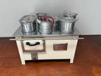 Vintage Mini Speelgoed Oven Keuken Fornuis wit, Verzamelen, Poppenhuizen en Toebehoren, Ophalen of Verzenden, Poppenhuis