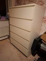 IKEA Malm ladekast, Huis en Inrichting, Kasten | Ladekasten, Ophalen, Gebruikt, 5 laden of meer, 100 tot 150 cm