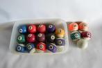 Oude Biljart Ballen, Sport en Fitness, Biljarten en Poolen, Ophalen of Verzenden, Gebruikt, Keu of Ballen