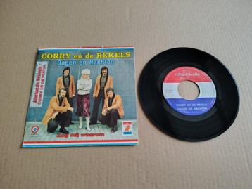 7" Single: Corry En De Rekels - Dagen En Nachten (1972)   beschikbaar voor biedingen
