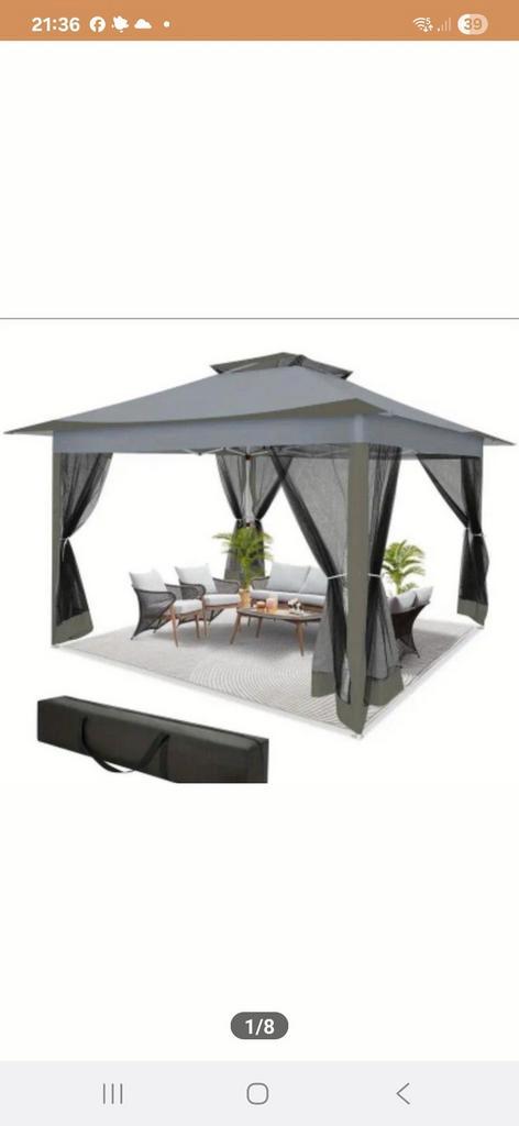 Tuin Tent, Tuin en Terras, Overkappingen, Zo goed als nieuw, Serre, Ophalen of Verzenden