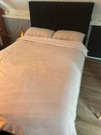 Mooie boxspring te koop 140x200cm, Ophalen, Zwart, 140 cm, Zo goed als nieuw