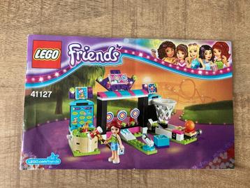 Lego Friends 41127 Pretpark Spelletjeshal beschikbaar voor biedingen