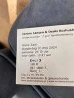 Tickets Janine Jansen concert Tivoli Utrecht, Cd's en Dvd's, Alle leeftijden, Ophalen of Verzenden, Zo goed als nieuw