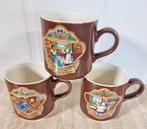 3 x douwe egberts villeroy en boch bruine mokken, Ophalen of Verzenden
